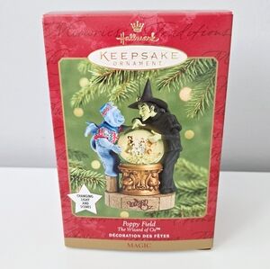 New Wizard Of Oz Poppy Field Light-up Hallmark Ornament